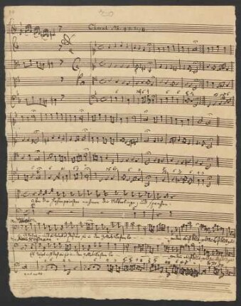 Choral: [Gott groß über alle Götter]