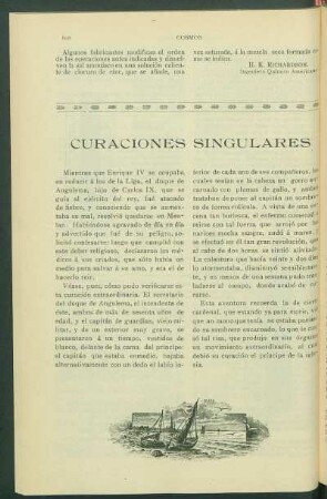 Curaciones singulares