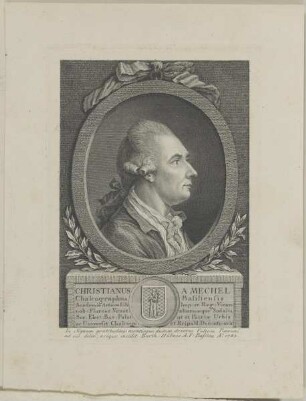 Bildnis des Christianus a Mechel