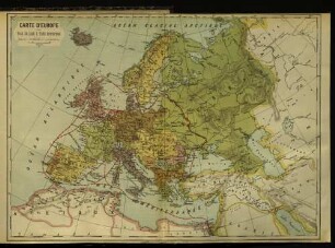 Carte d’Europe