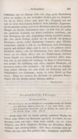 127-135 Kirchenhistorische Theologie