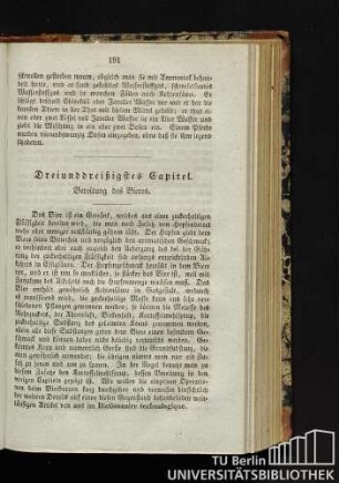 Dreiunddreißigstes Capitel