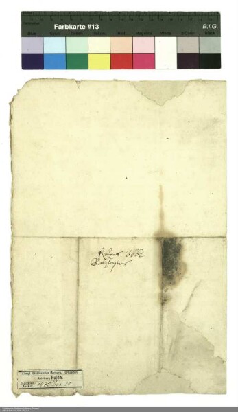Zeugnis Balthasars [von Dernbach], Abt von Fulda, hinsichtlich des Ketzereiverdachts gegen den Dechanten und einige Kapitulare