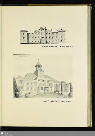 Schloß Schötzow. Umbauprojekt