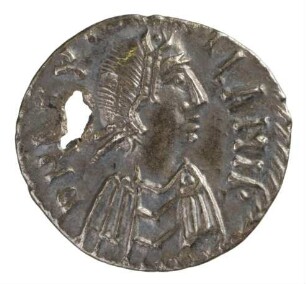 Münze, 1/2 Siliqua, 530/534
