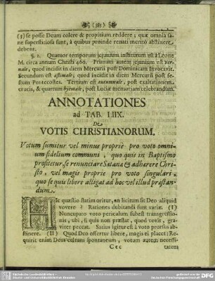 Annotationes ad Tab. LIIX. De Votis Christianorum