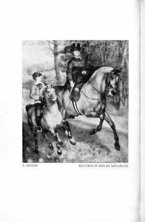 A. Renoir Reiterin im Bois de Boulogne