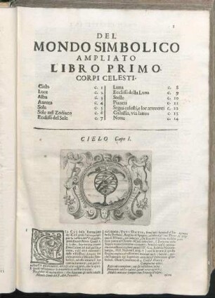 [Parte Prima. Corpi Natvrali.]