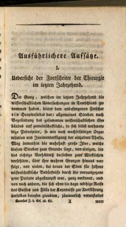Neuestes Journal der Erfindungen, Theorien und Widersprüche in der gesammten Medicin. [12] = Bd. 1. 1810