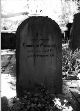 Grabstein 119
