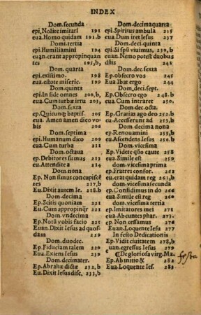Postillae Sev Enarrationes, in lectiones Epistolar[um] & Euangelior[um], quas ta[m] in dominicis diebus, quàm in diuor[um] memoria orthodoxa ecclesia hactenus legere co[n]sueuit