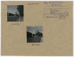 Straßenansichten. Berlin, Köpenick, An der Wuhlheide