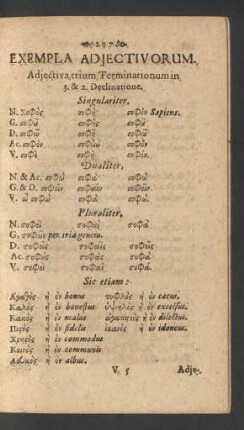 [33. Exempla Adiectivorum tertiae Declinationis]