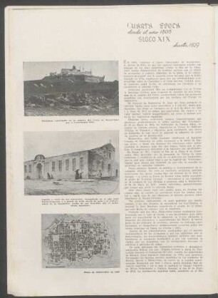 Cuarta época, siglo XIX, desde el año 1808 hasta 1829