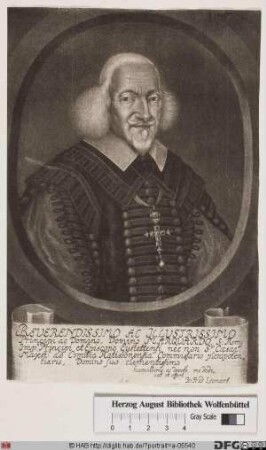 Bildnis Marquard (Reichsfrhr. (1681 Reichsgraf Schenk von Castell), 1637-85 Fürstbischof von Eichstätt