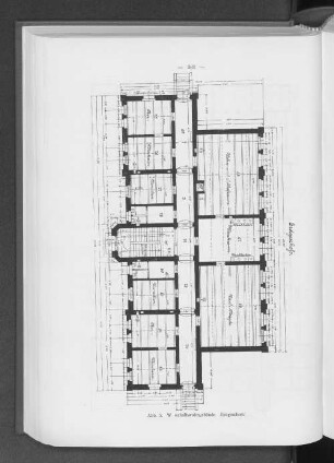 Abb. 5. Wirtschaftswohngebäude, Erdgeschoss.