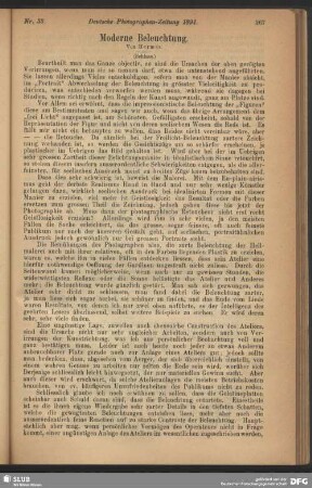 Moderne Beleuchtung
