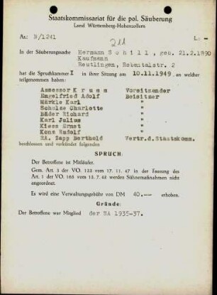 Schill, Hermann