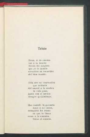 Triste
