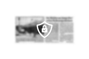 Die Richtkrone hängt über sieben Reiheneigenheimen
