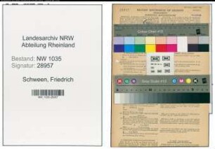 Entnazifizierung Friedrich Schween , geb. 16.06.1897 (Kaufmann)