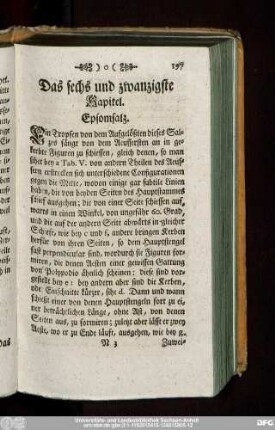 Das sechs und zwanzigste Kapitel. Epsomsalz.
