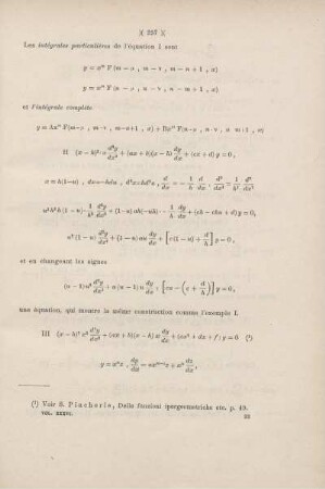 Queiques notions sur la série Hypergéometrique de Gauss