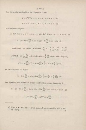 Queiques notions sur la série Hypergéometrique de Gauss
