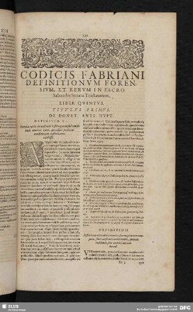 Liber Quintus