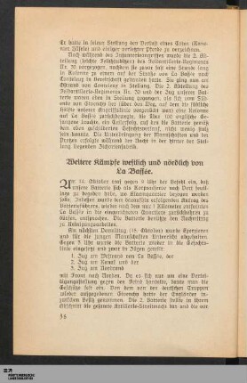 Weitere Kämpfe westlich und nördlich von La Bassée