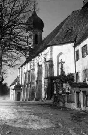 Hohenpeißenberg: Kirche, Außenansicht [Wallfahrtskirche Mariä Himmelfahrt]