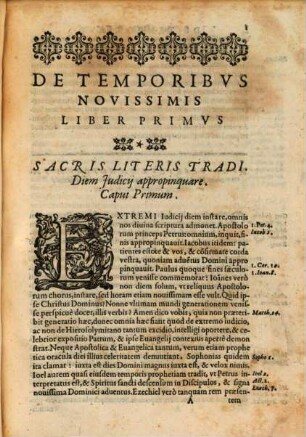 De temporibus novissimis : libri IV.