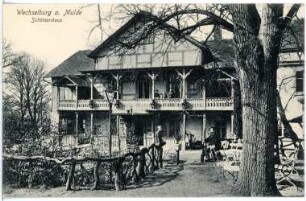 Wechselburg. Schützenhaus
