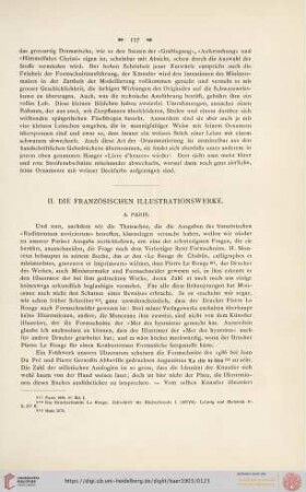 II. Die französischen Illustrationswerke