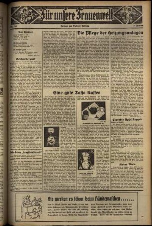 Zweite Ausgabe vom Dienstag, den 06. Oktober 1936.