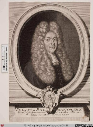 Bildnis Johann Jacob Geiger