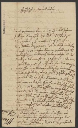 Brief an B. Schott's Söhne : 07.09.1821