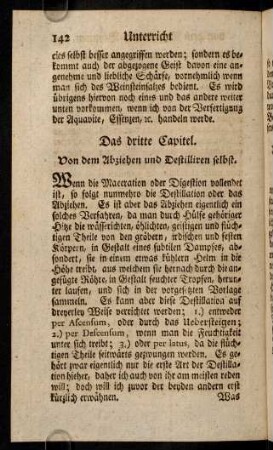 142-151, Drittes Capitel