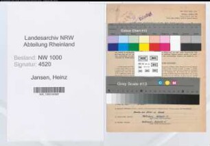Entnazifizierung Heinz Jansen, geb. 21.07.1911 (Architekt)