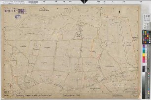 Schwitten (Menden), Umlegung Schwitten, Bl. 3 Zuteilungskarte Flur 4