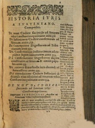 Historia Ivris A Ivstiniano Compositi : Titvlvs Digestorum de origine Iuris. Fragmenta Legum XII. Tabularum ... Vlpiani Fragmenta, Titul. XXIX. Gaii Institutionum libri II.