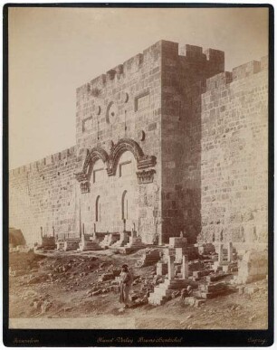 Goldenes Tor, Jerusalem [Collection Hentschel]