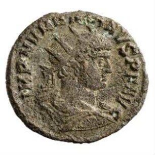 Münze, Antoninian, 283 - 284 n. Chr.