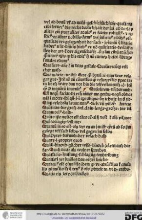 Qua adverbium id est secundum quod.