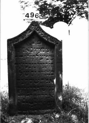 Grabstein 496