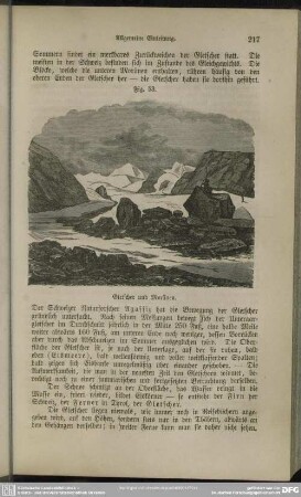 Fig. 53. Gletscher und Moränen