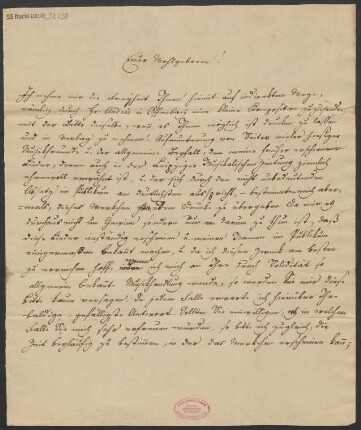 Brief an B. Schott's Söhne : 05.11.1826
