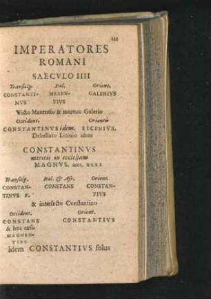 Imperatores Romani.