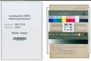 Entnazifizierung Robert Rieder , geb. 09.01.1898 (Landwirt)