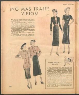 ¡No más trajes viejos! [Dibujos]